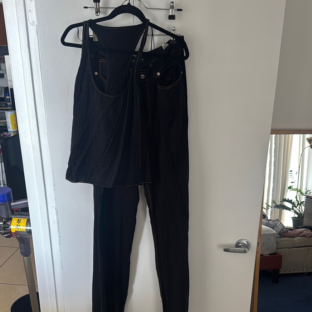 Black Women's Two Piece